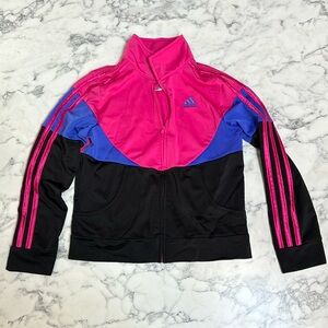 Girls adidas jacket. Size SM 7/8